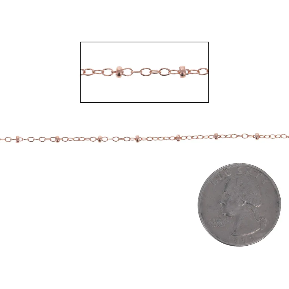 14kt Rose Gold Filled Cable Chain